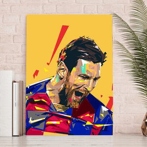 Framed 1 Panel - Lionel Messi