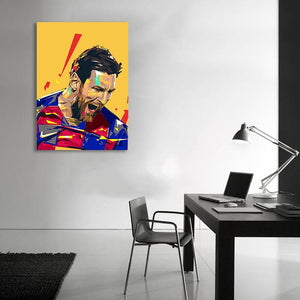 Framed 1 Panel - Lionel Messi