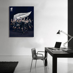 Framed 1 Panel - All Blacks