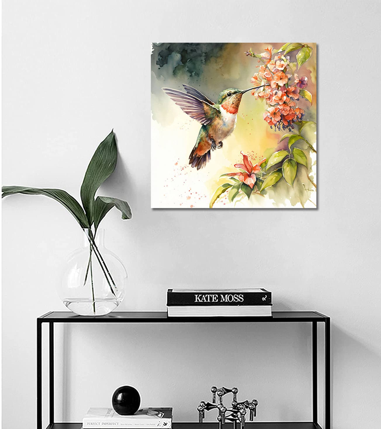 Framed 1 Panel - Hummingbird