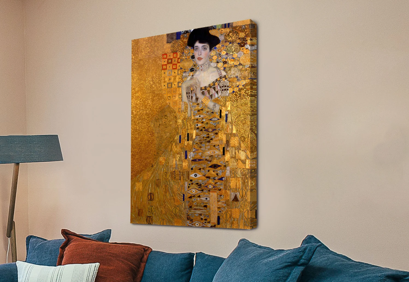 Framed 1 Panel - Adele Bloch Bauer Klimt