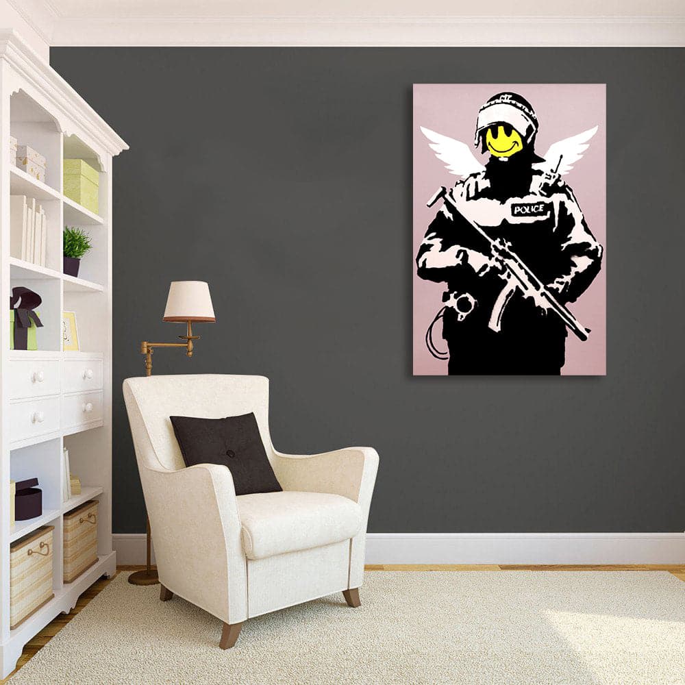 Framed 1 Panel - Banksy