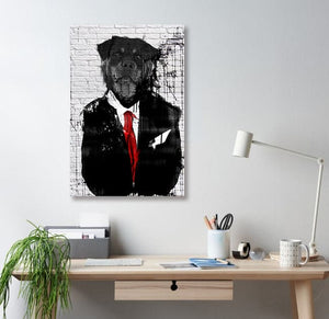 Framed 1 Panel - Mr. Rottweiler