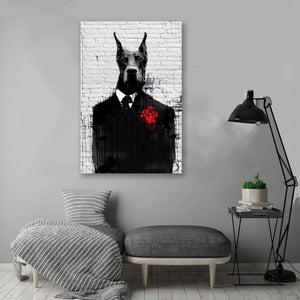 Framed 1 Panel - Mr. Doberman