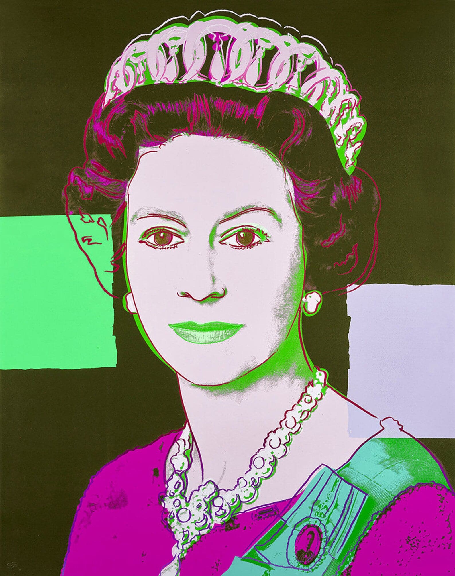 Framed 1 Panel - Queen Elizabeth