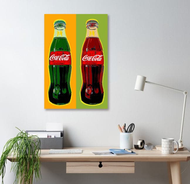 Framed 1 Panel - Coca-Cola