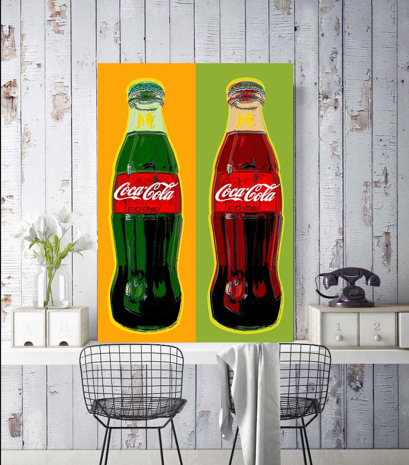 Framed 1 Panel - Coca-Cola