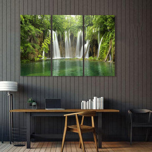 Framed 3 Panels - Waterfall