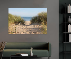 Framed 1 Panel - Way to the beach