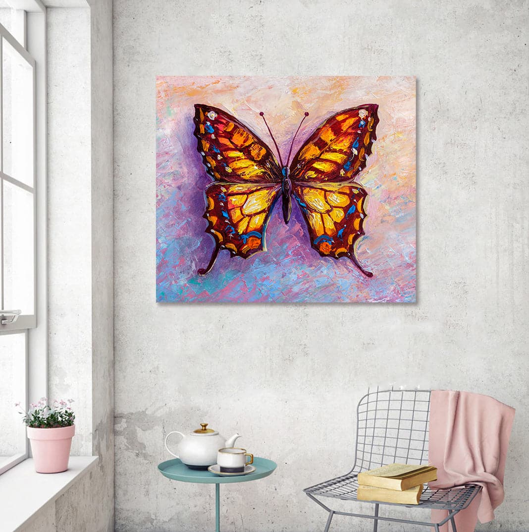 Framed 1 Panel - Butterfly