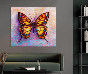 Framed 1 Panel - Butterfly