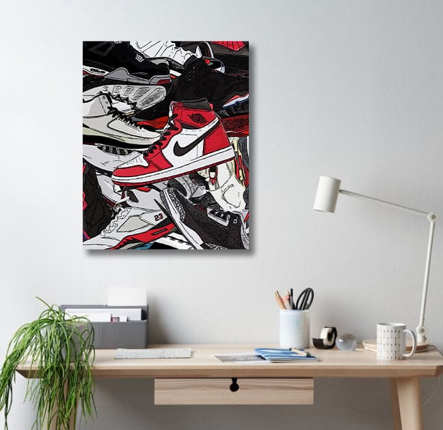 Framed 1 Panel - Air Jordan