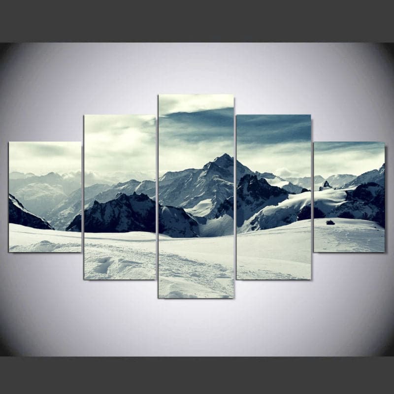 Framed 5 Panels - Landscape