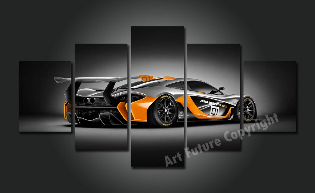 Framed 5 Panels - McLaren