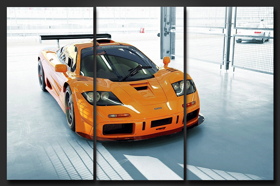 Framed 3 Panels - McLaren