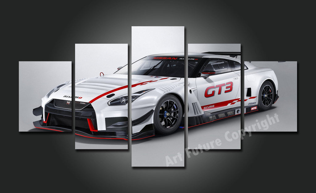 Framed 5 Panels - NISMO GTR R35