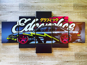 Framed 5 Panels - Finished Products - Nissan Silvia S14