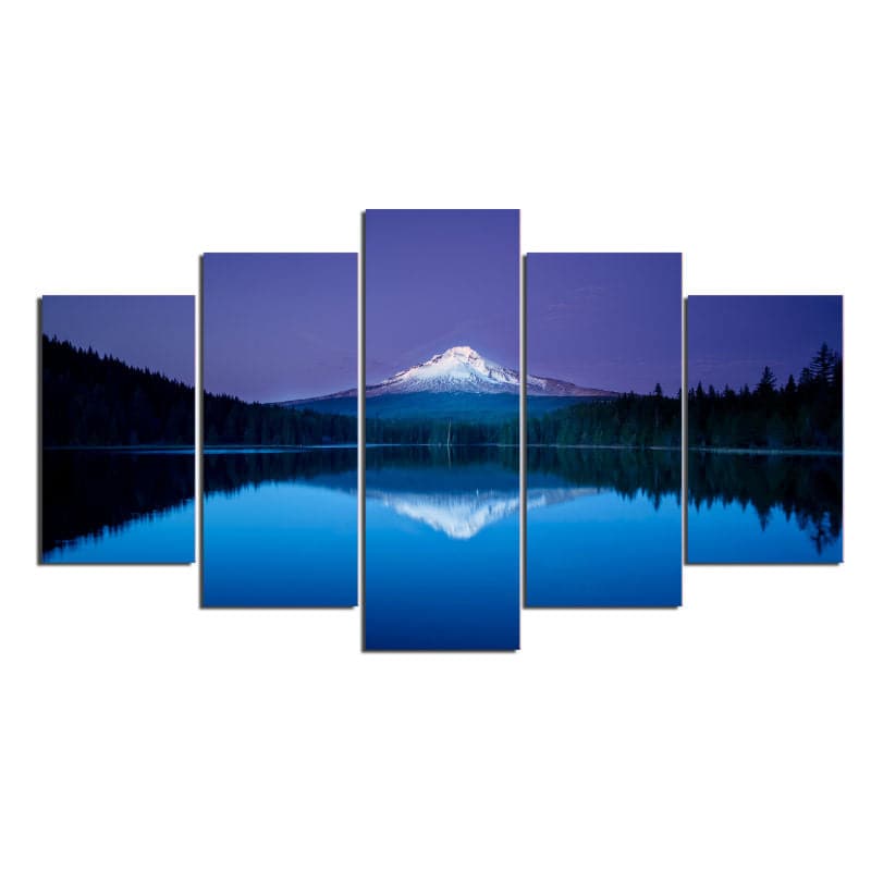 Framed 5 Panels - Landscape