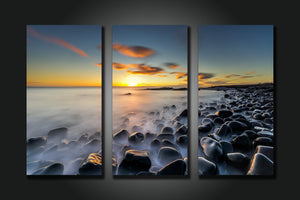 Framed 3 Panels - Seascape