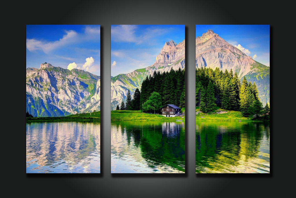 Framed 3 Panels - Landscape