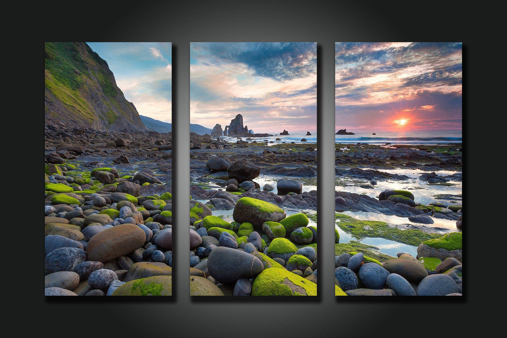 Framed 3 Panels - Seascape