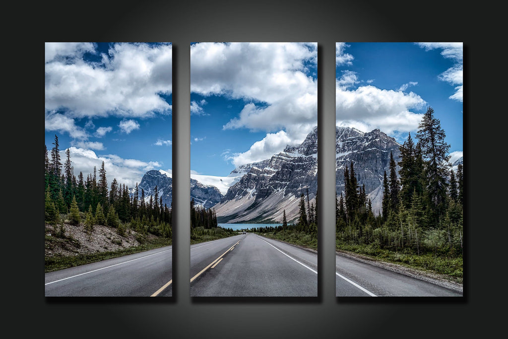 Framed 3 Panels - New Zealand South Island