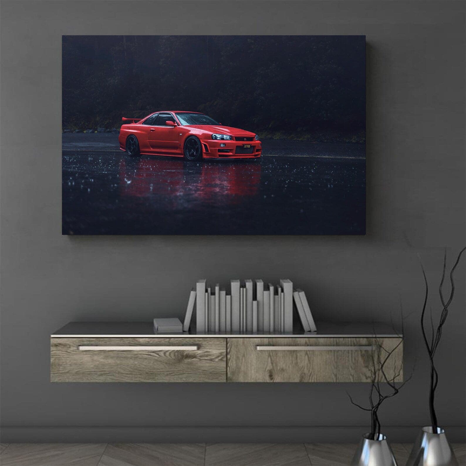 Framed 1 Panel - GTR R34