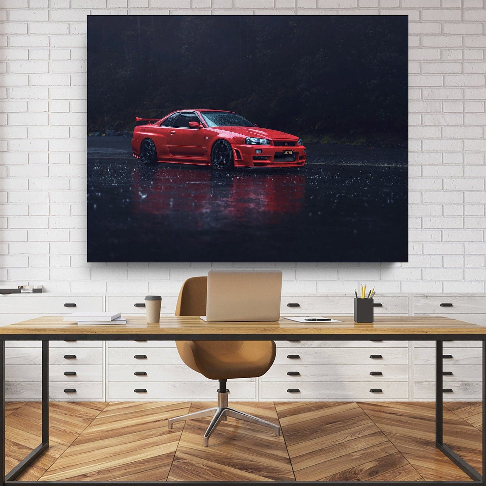 Framed 1 Panel - GTR R34