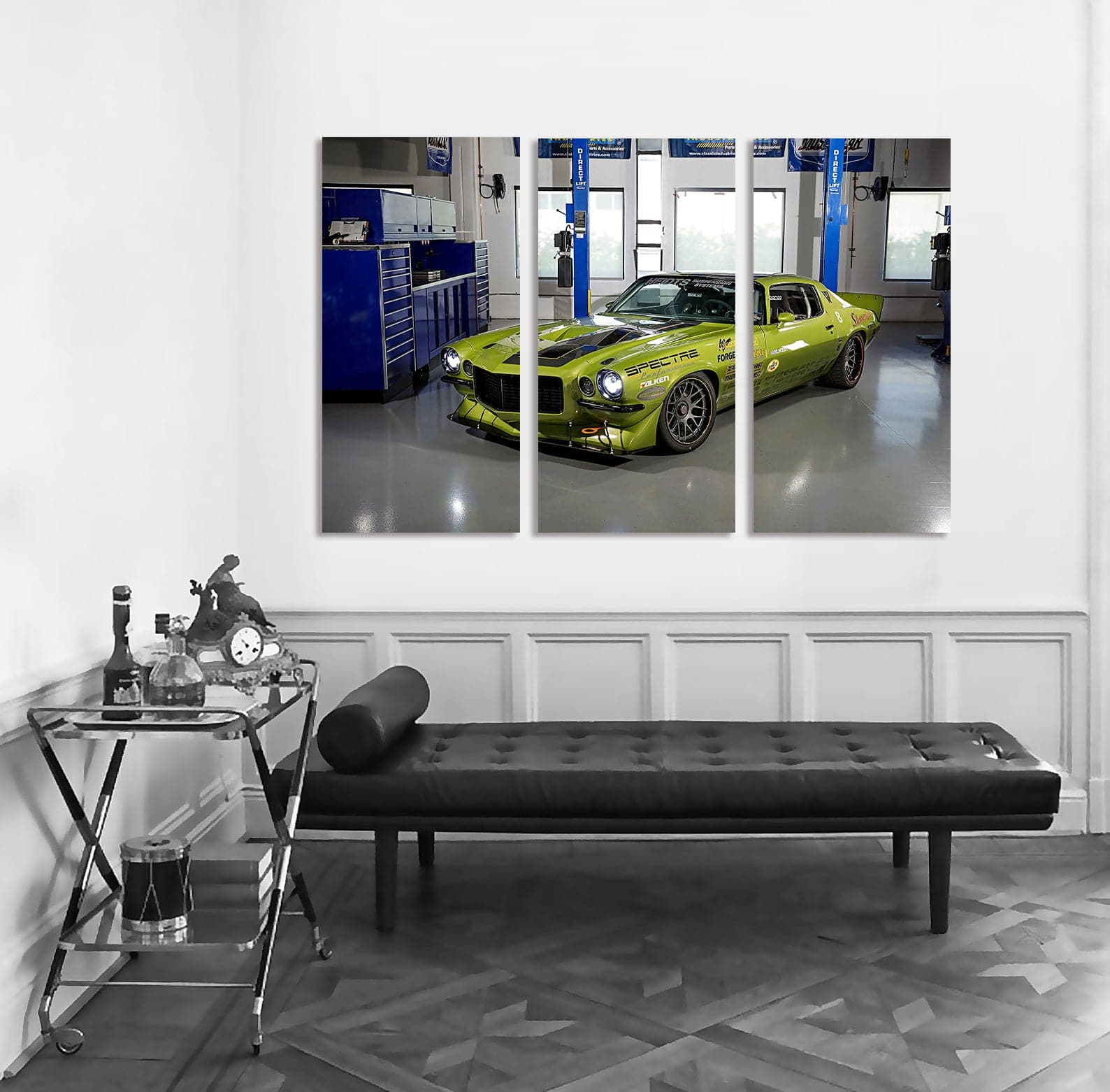 Framed 3 Panels - 70 Chevrolet Camaro