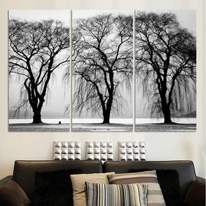 Framed 3 Panels  - Tree