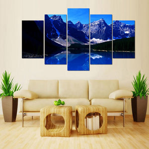 Framed 5 Panels - Landscape