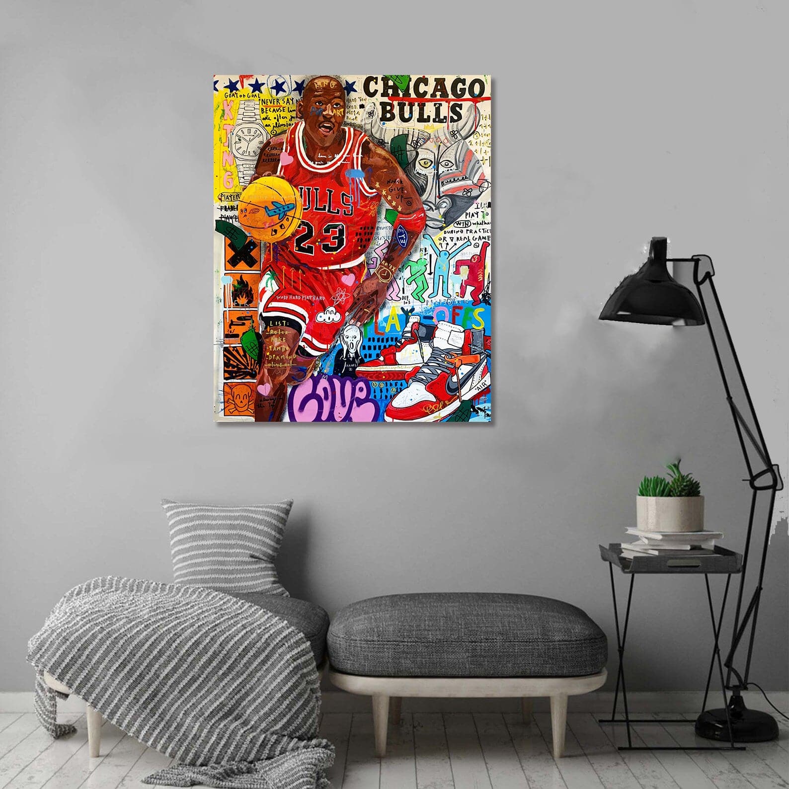 Framed 1 Panel - Michael Jordan