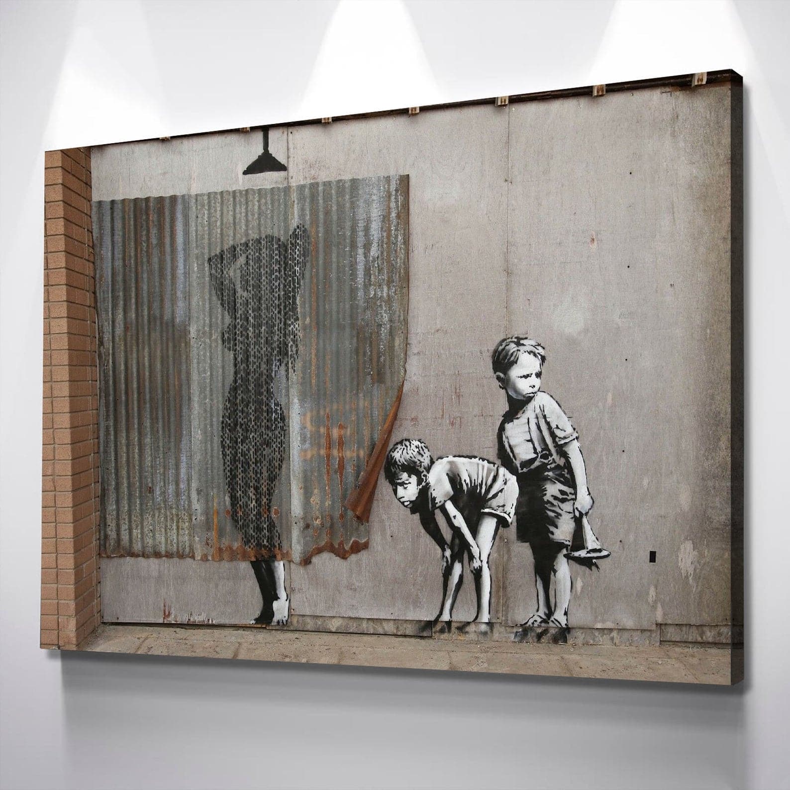 Framed 1 Panel - Banksy