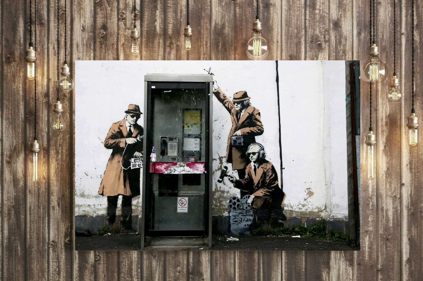 Framed 1 Panel - Banksy