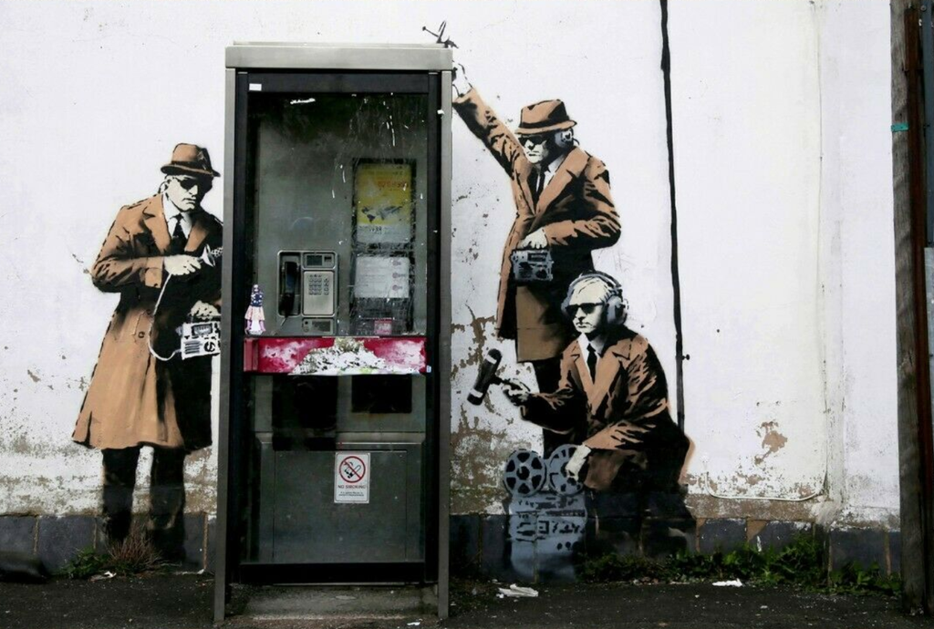 Framed 1 Panel - Banksy