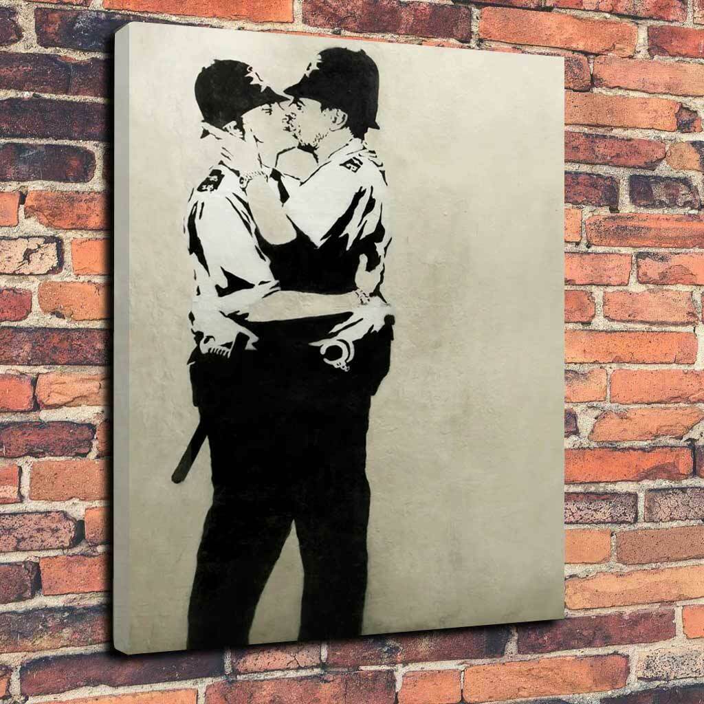 Framed 1 Panel - Banksy