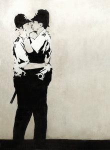 Framed 1 Panel - Banksy