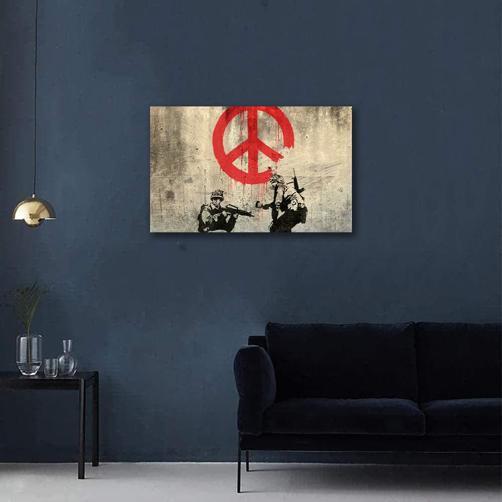 Framed 1 Panel - Banksy