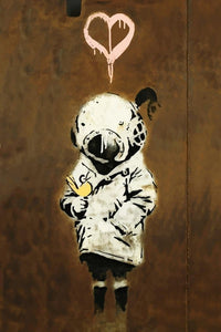 Framed 1 Panel - Banksy