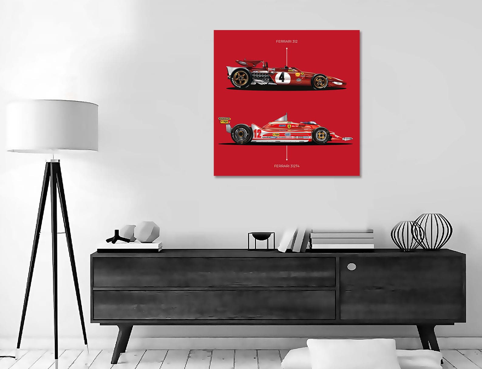 Framed 1 Panel - Ferrari Formula One