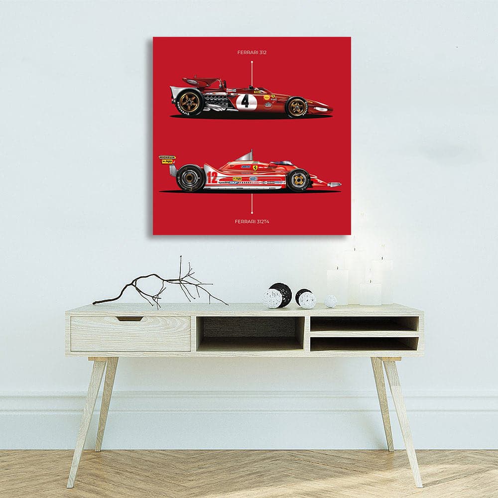 Framed 1 Panel - Ferrari Formula One