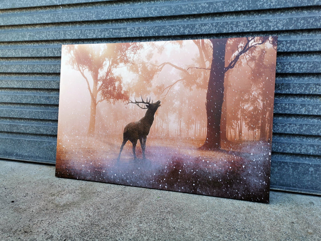 Framed 1 Panel - Finished Products -Deer