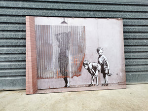 Framed 1 Panel - Banksy