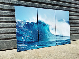 Framed 3 Panels - Wave