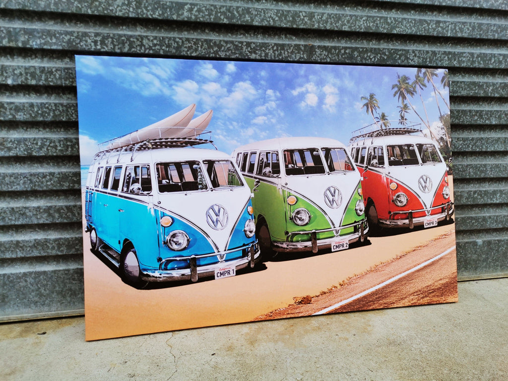 Framed 1 Panel - Finished Products - VW Kombi